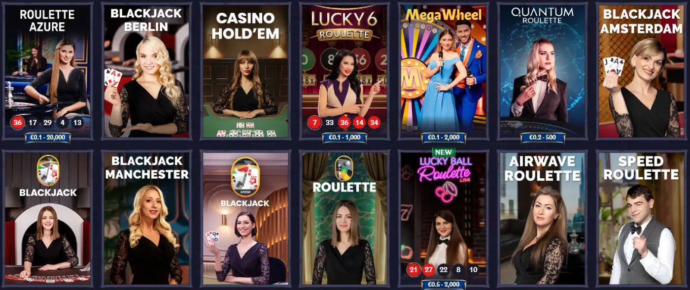 LolaJack Live casino
